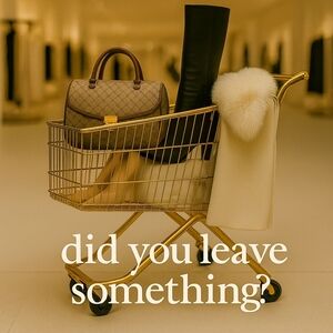 You Left Your Items in Your Shopping Cart!